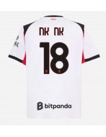 Moške Nogometnih dresov AC Milan Christopher Nkunku #18 Gostujoči 2025-26 Kratki rokavi